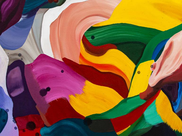 Original Contemporary Abstract Painting by Mark Engel