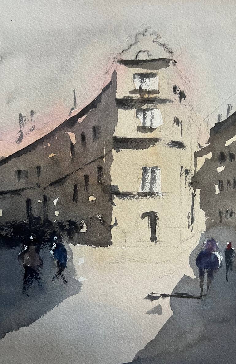 Print of Expressionism Architecture Paintings by Ignat Drozdov