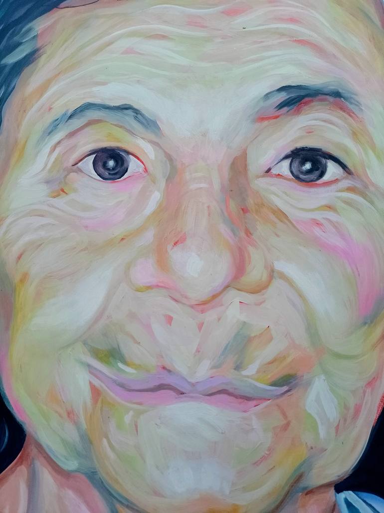 Original Contemporary Women Painting by Luis  Garcés