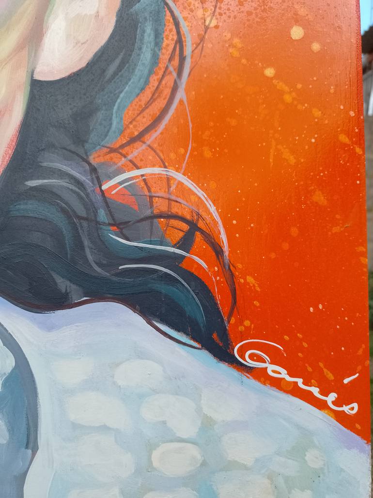 Original Contemporary Women Painting by Luis  Garcés