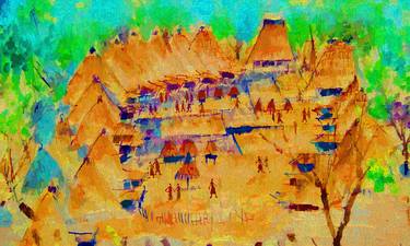 Original Expressionism Architecture Digital by Djoko Pramono