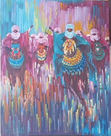 Original Classicism Horse Paintings by Zubair Tunde