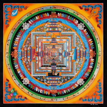 Original Symbolism Abstract Paintings by Kishan Ghising Tamang