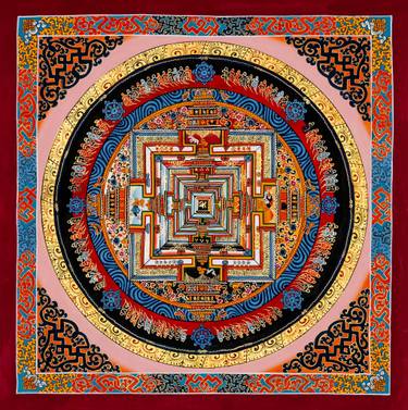 Original Symbolism Abstract Paintings by Kishan Ghising Tamang