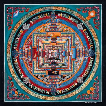 Original Symbolism Abstract Paintings by Kishan Ghising Tamang