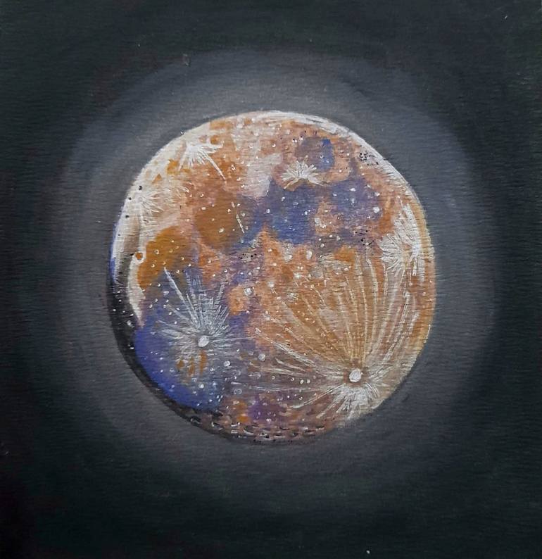 Print of Photorealism Outer Space Paintings by Minahil Adeel