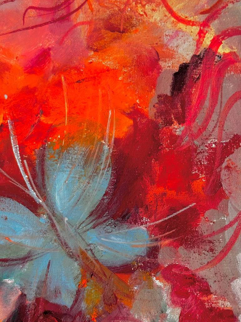 Original Abstract Expressionism Classical Mythology Painting by Polina Te
