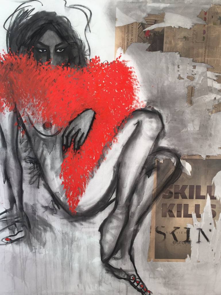 Original Contemporary Body Paintings by Georgia Hall