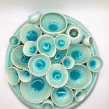 Amphoric I (porcelain wall sculpture) by Le Lef