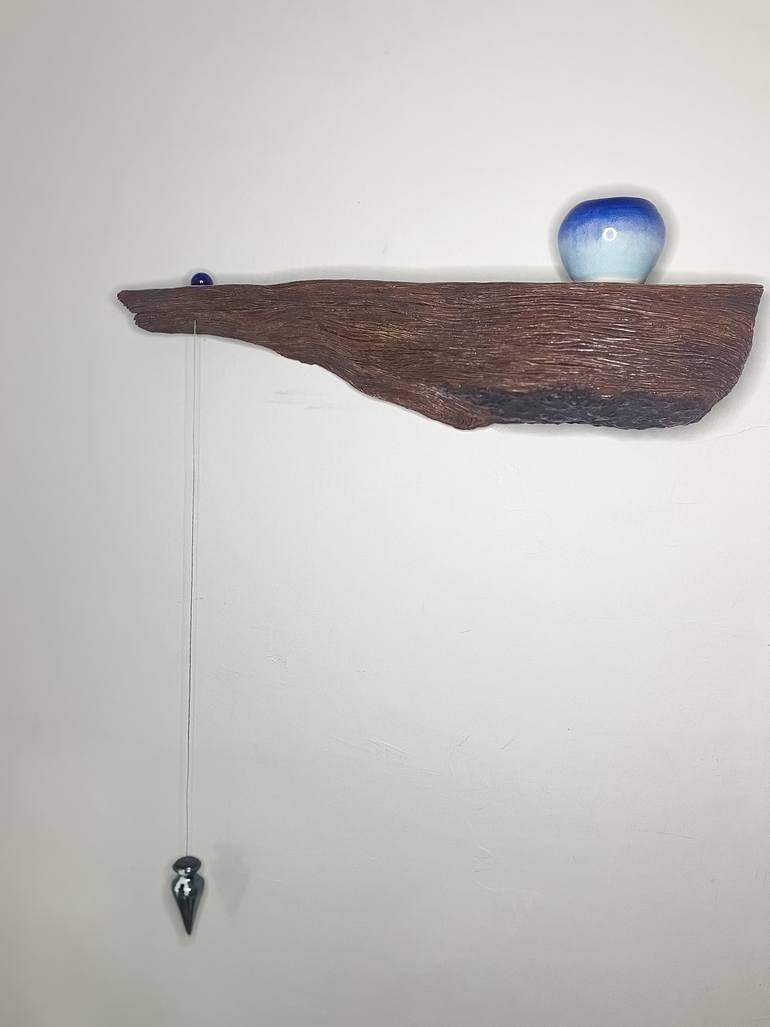 Original Contemporary Time Sculpture by Le Lef