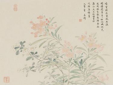 Print of Art Deco Floral Paintings by Jiayi Lu