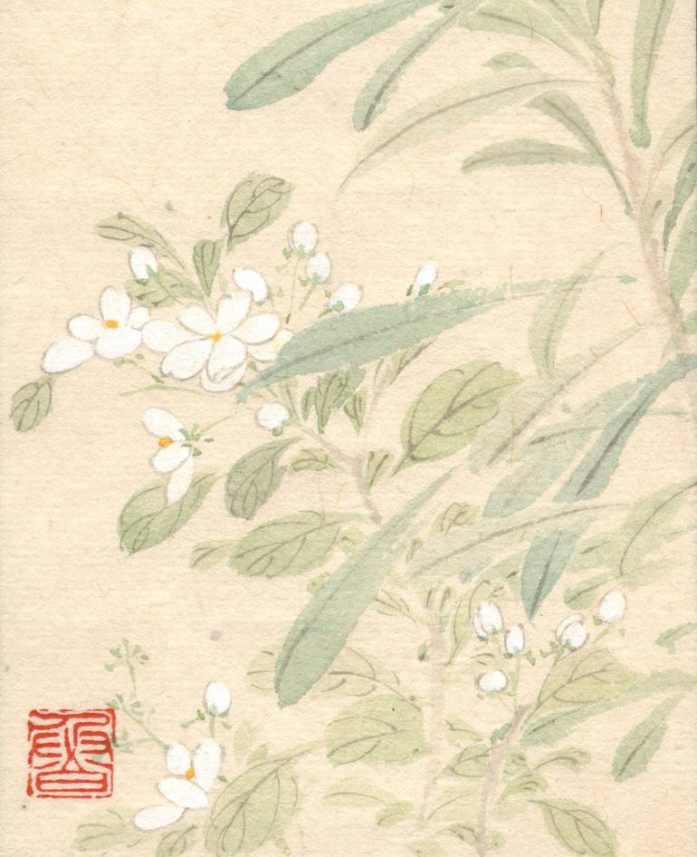 Original Folk Nature Painting by Jiayi Lu