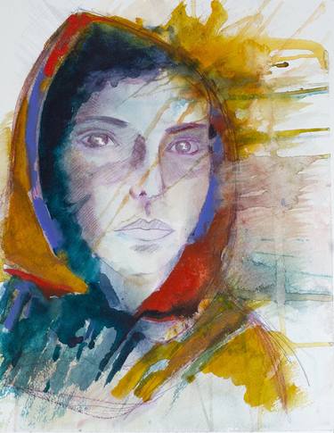 Print of Contemporary Women Paintings by Kamila Matla-Tomczyk