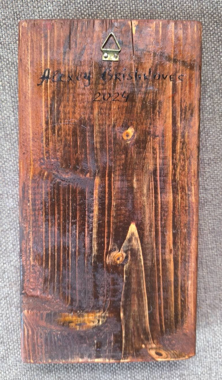Original Folk Religion Painting by Aleksej Grishkovec