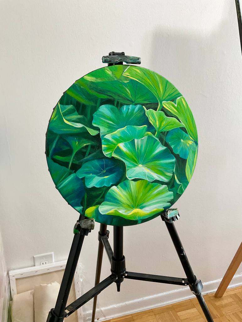 Original Contemporary Nature Painting by Amani Muhammad
