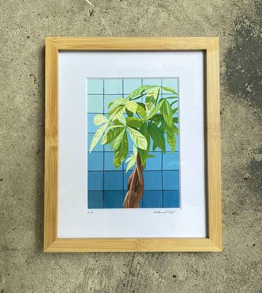 Original Contemporary Botanic Paintings by Amani Muhammad
