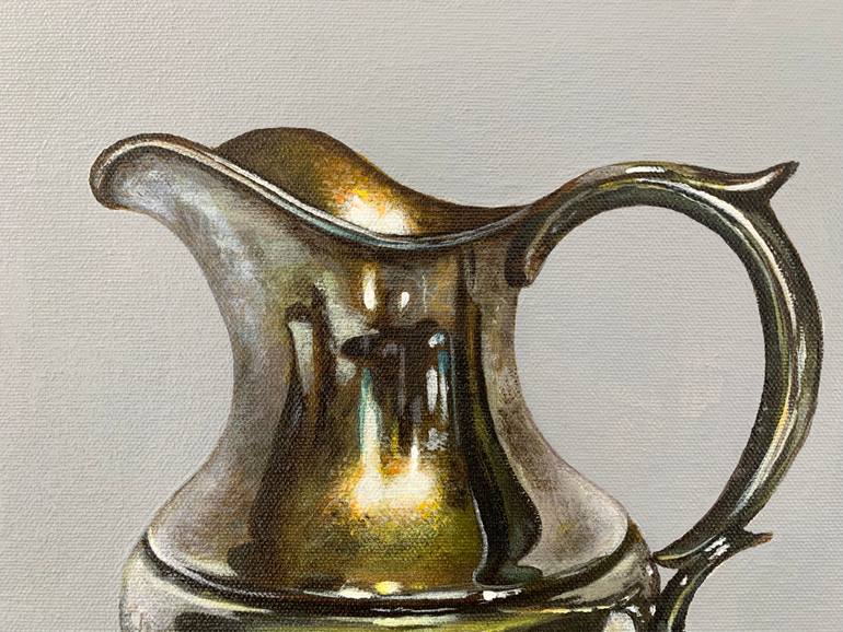 Original Photorealism Still Life Painting by Vimal Artworks