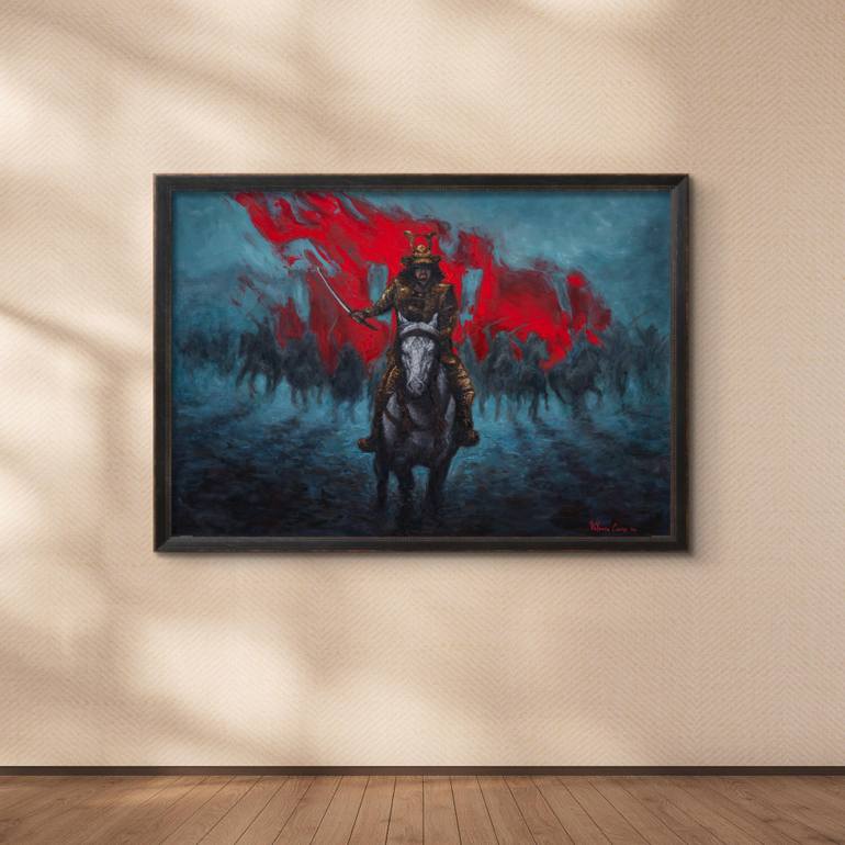 Original Impressionism Cinema Painting by Valerio Cosio