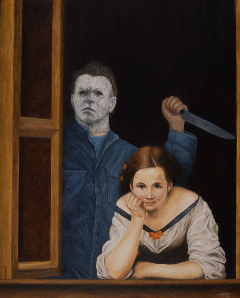 Original Figurative Pop Culture/Celebrity Painting by Marco Santos