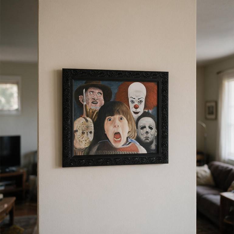 Original Figurative Pop Culture/Celebrity Painting by Marco Santos