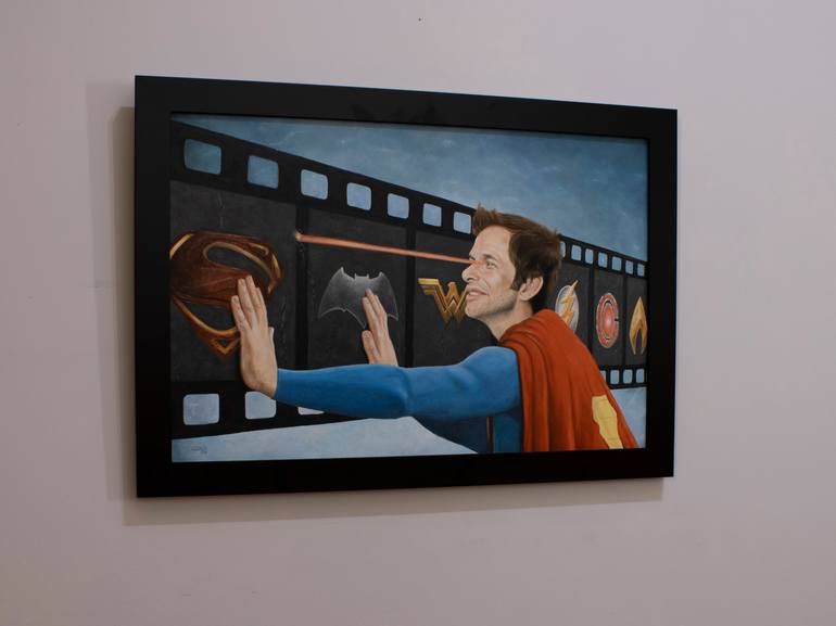 Original Pop Art Pop Culture/Celebrity Painting by Marco Santos