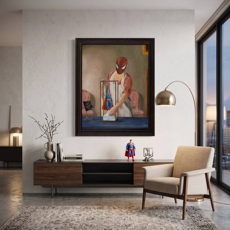 Original Pop Art Pop Culture/Celebrity Painting by Marco Santos