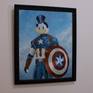 Displayed on a wall