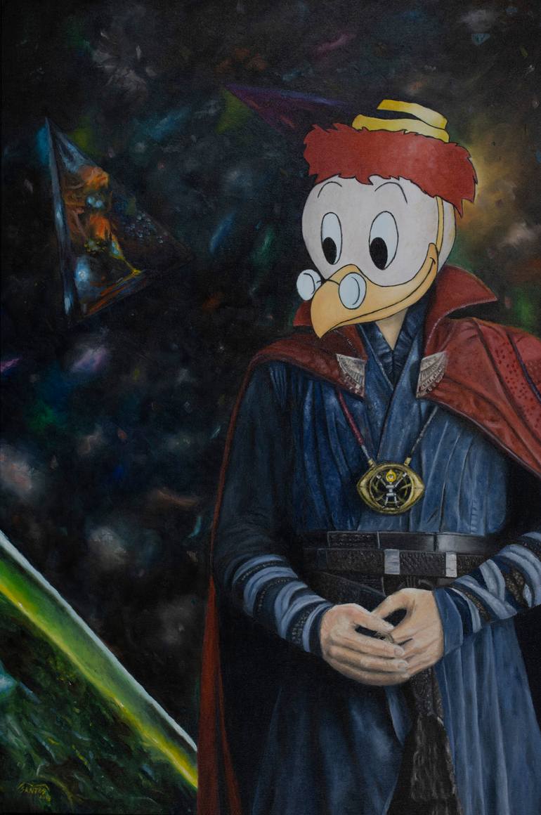 Original Pop Art Pop Culture/Celebrity Painting by Marco Santos