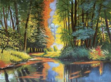 Original Impressionism Landscape Paintings by Bartlomiej Rozumski
