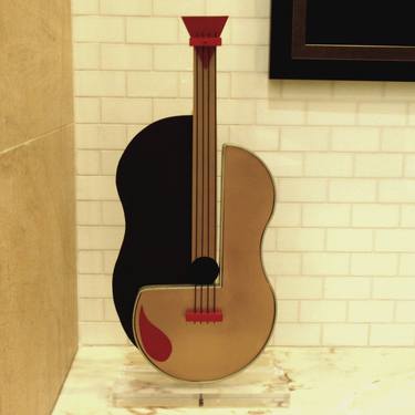 Original Modernism Music Sculpture by Lou Koppel