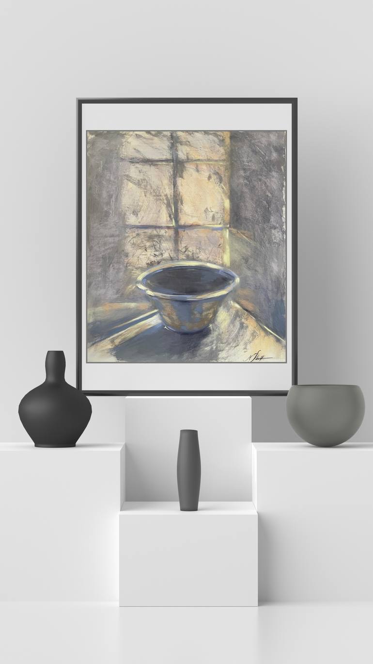 Original Contemporary Light Painting by Nina Shott