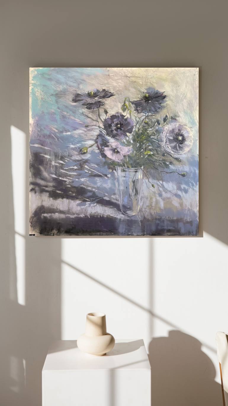 Original Contemporary Light Painting by Nina Shott