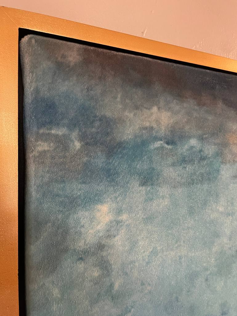 Original Painterly Abstraction Seascape Painting by Sherri Scott