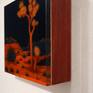 Acrylic artwork mounted on wood