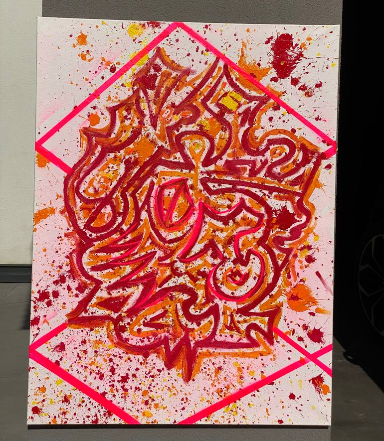 Original Abstract Patterns Drawing by Francesco Vicariotto