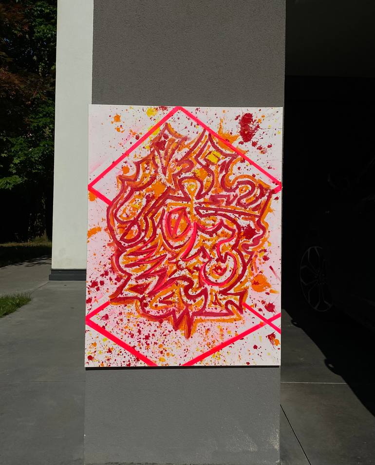 Original Abstract Patterns Drawing by Francesco Vicariotto