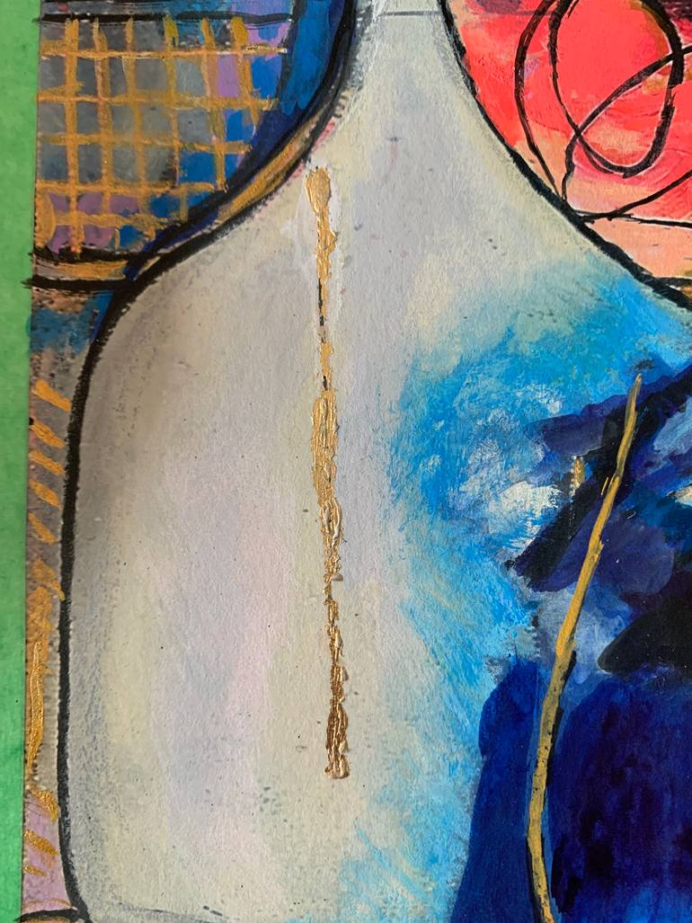 Original Contemporary Women Painting by Miroslava Kettounen