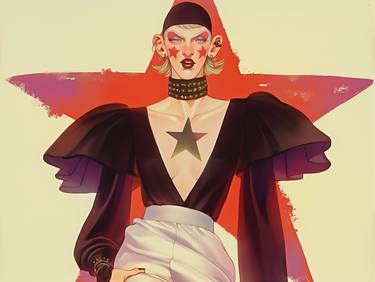 Original Conceptual Fashion Digital by Miroslava Kettounen