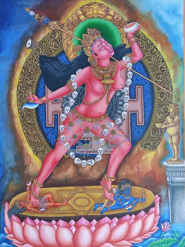 Original Symbolism Classical Mythology Paintings by Sudeep Bajracharya