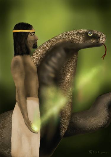 Original Surrealism Animal Digital by Maria Emmerik Van 