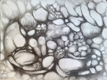 Original Dada Abstract Drawings by Crystal Leavitt