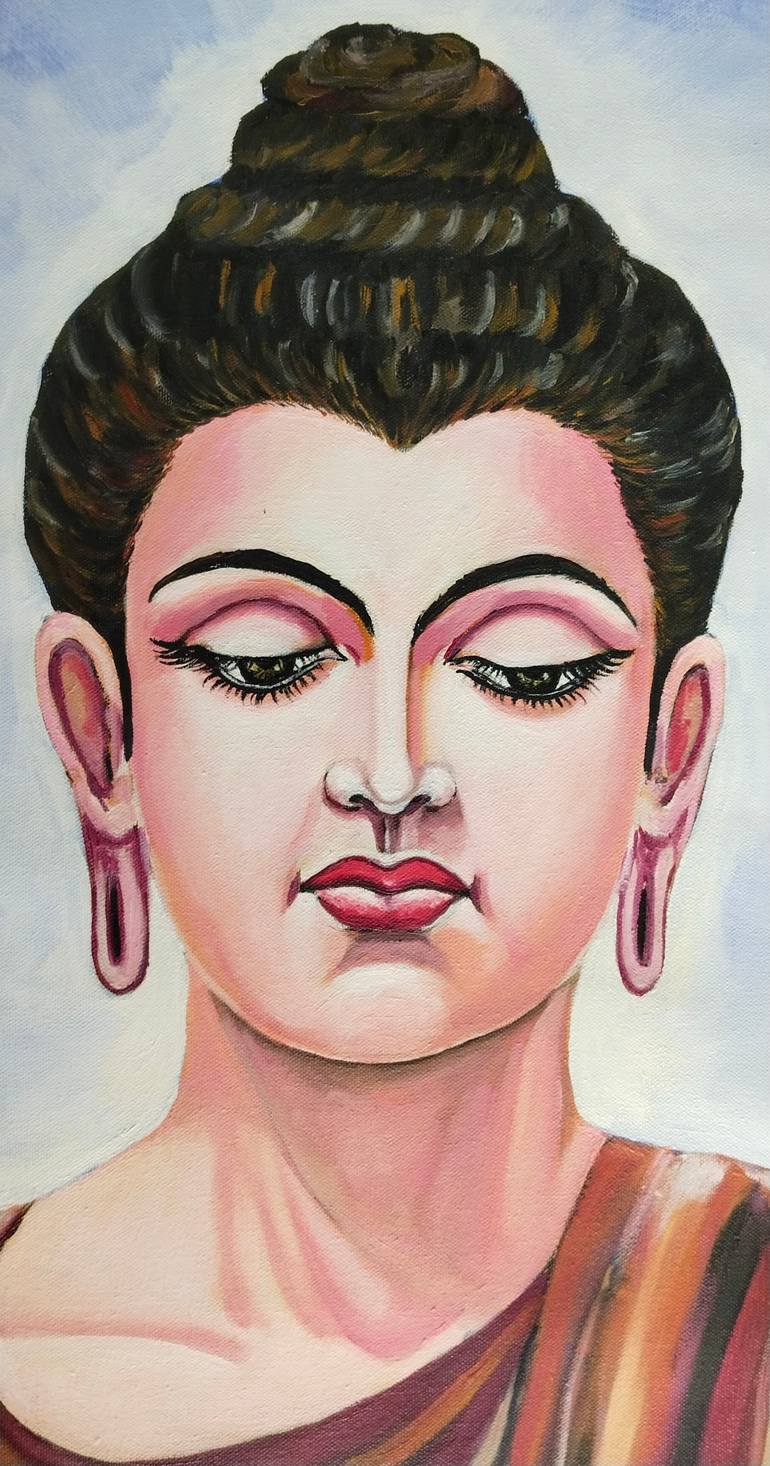 Original Art Deco Performing Arts Painting by Devidas Bagade