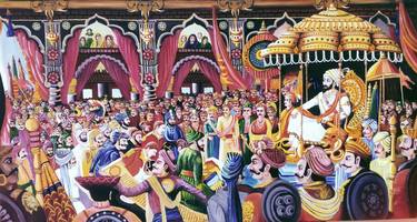 Original Conceptual Performing Arts Paintings by Devidas Bagade