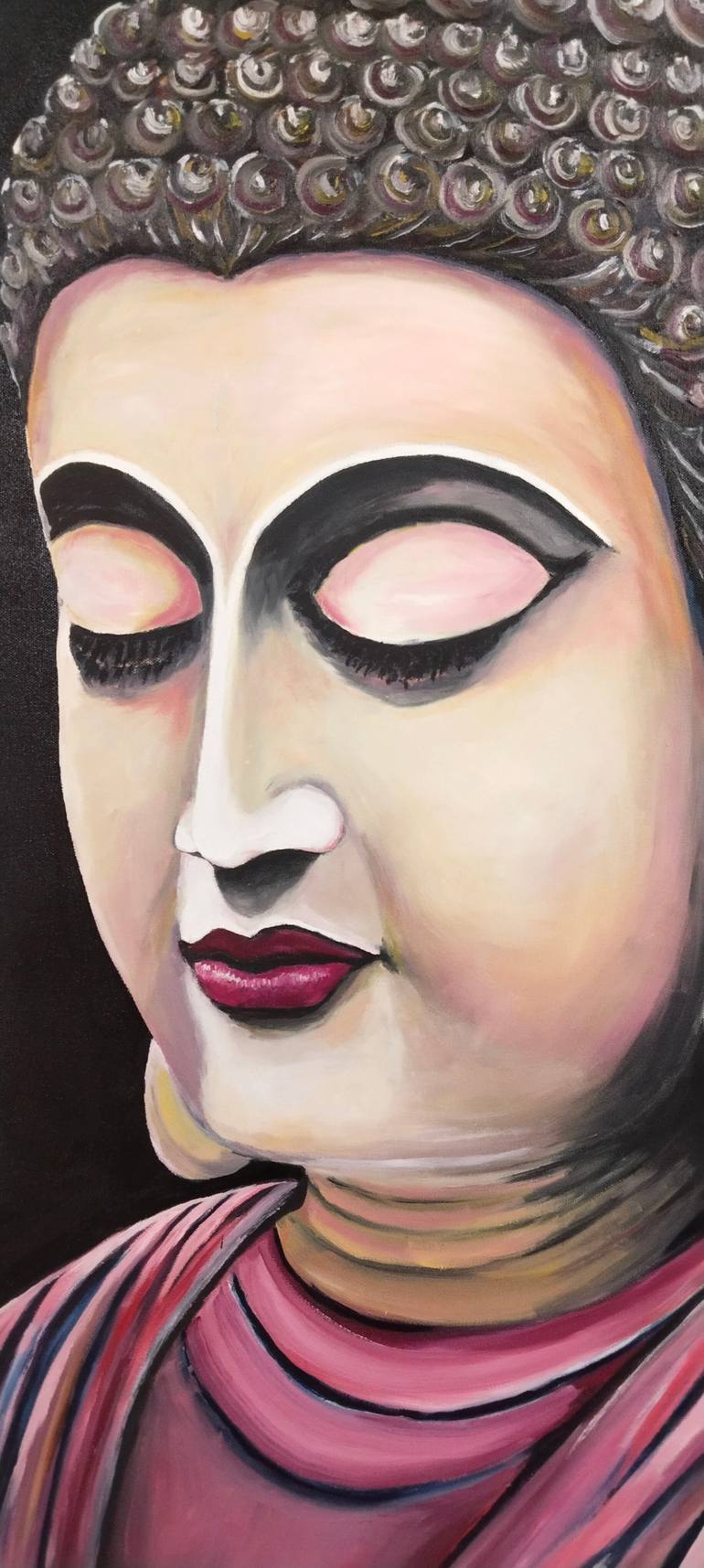 Original Art Deco Performing Arts Painting by Devidas Bagade