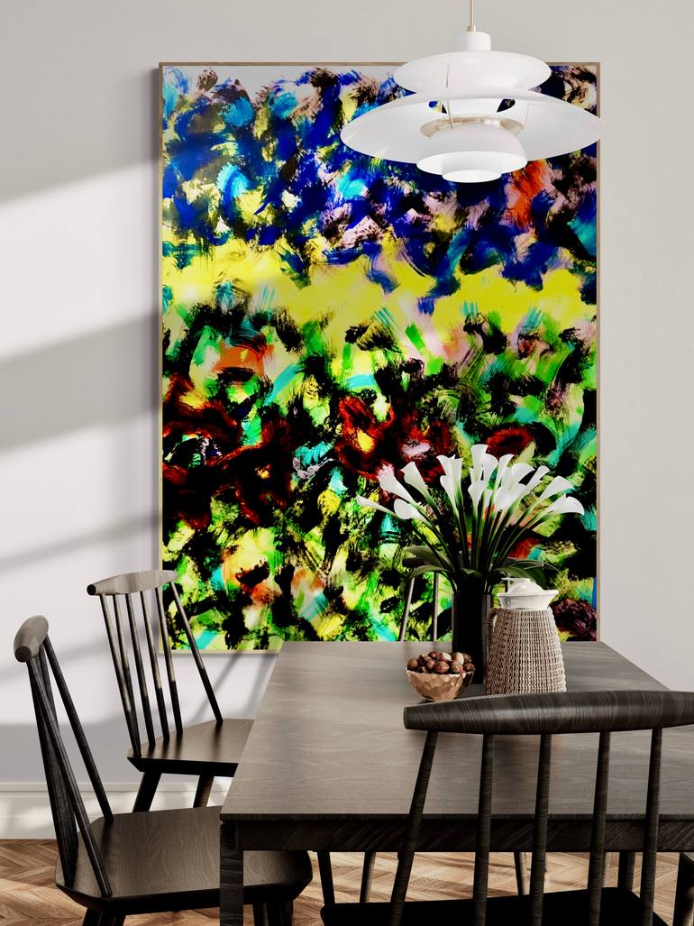 Original Contemporary Abstract Painting by Susanne Reichling