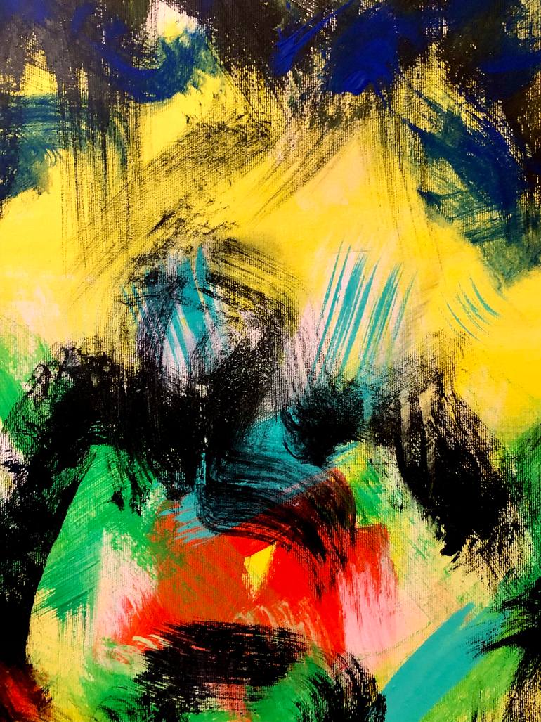 Original Contemporary Abstract Painting by Susanne Reichling