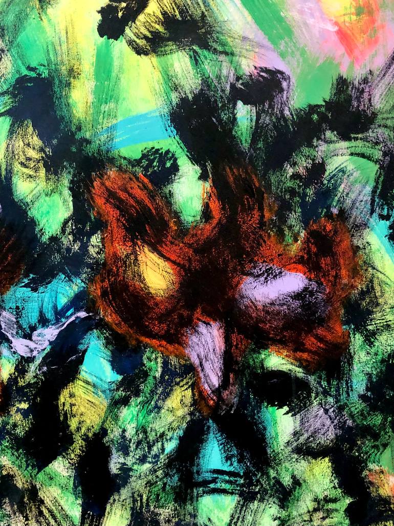 Original Contemporary Abstract Painting by Susanne Reichling