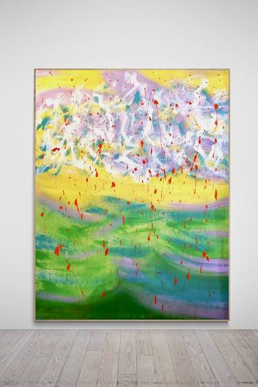 Original Abstract Expressionism Abstract Paintings by Susanne Reichling