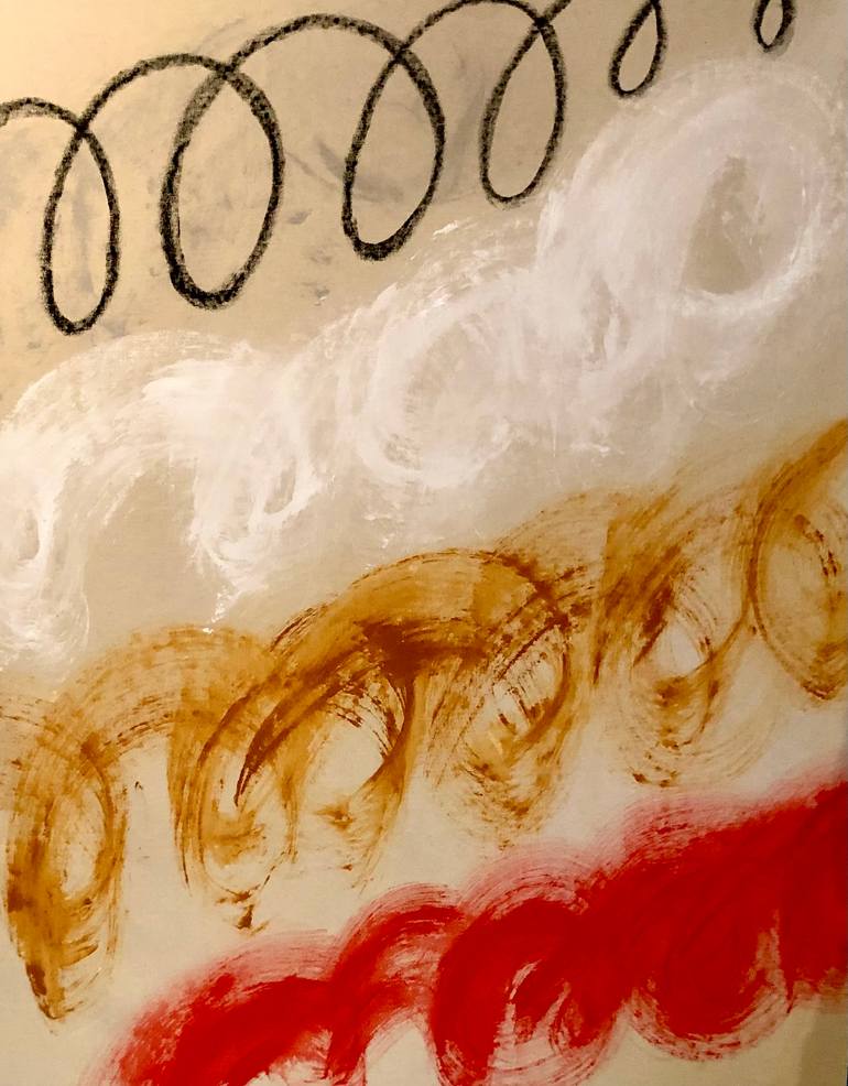 Original Abstract Expressionism Abstract Painting by Susanne Reichling