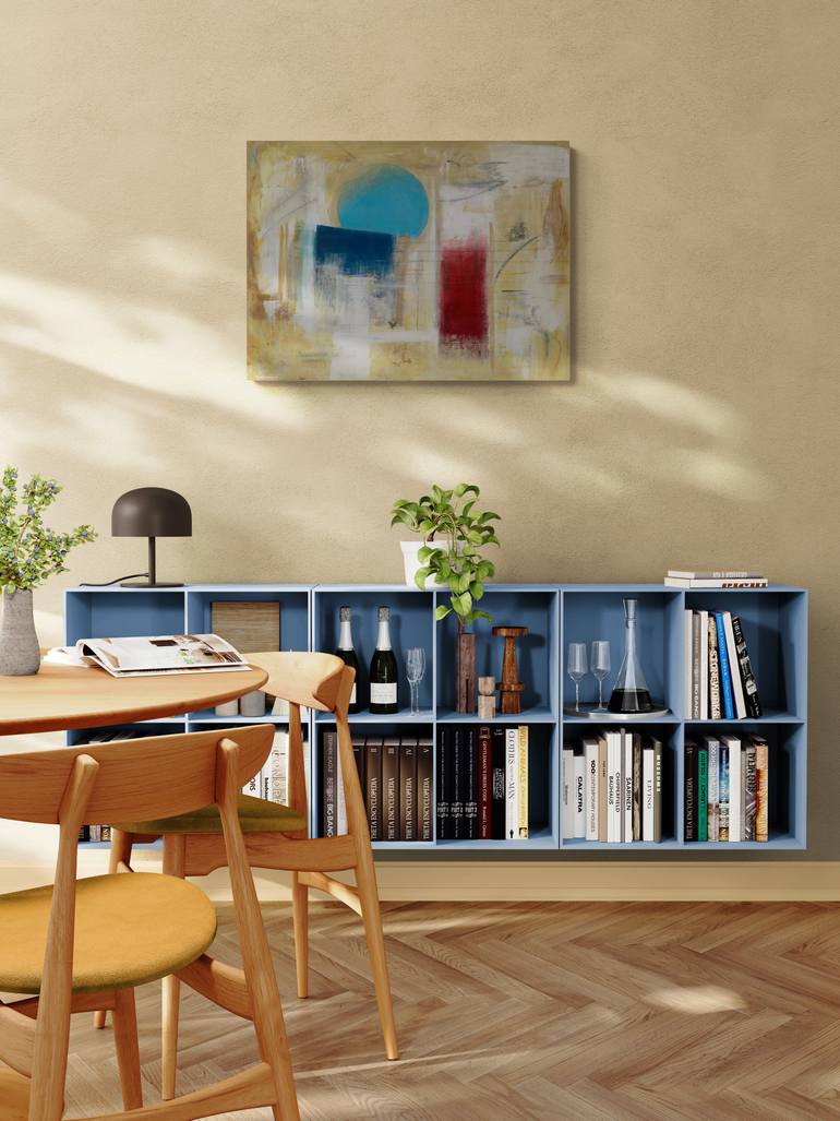 Original Contemporary Abstract Painting by Jeannie Berglund